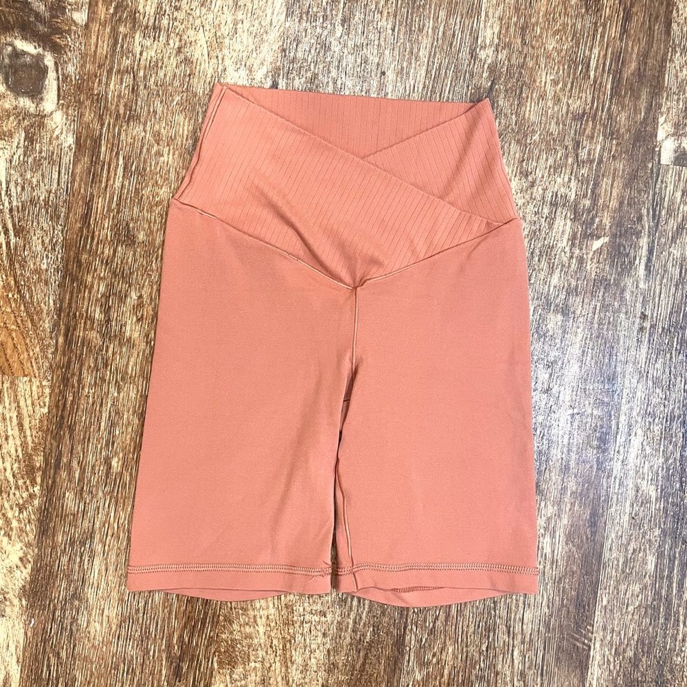 Aerie offline real me crossover bike shorts twilight size small